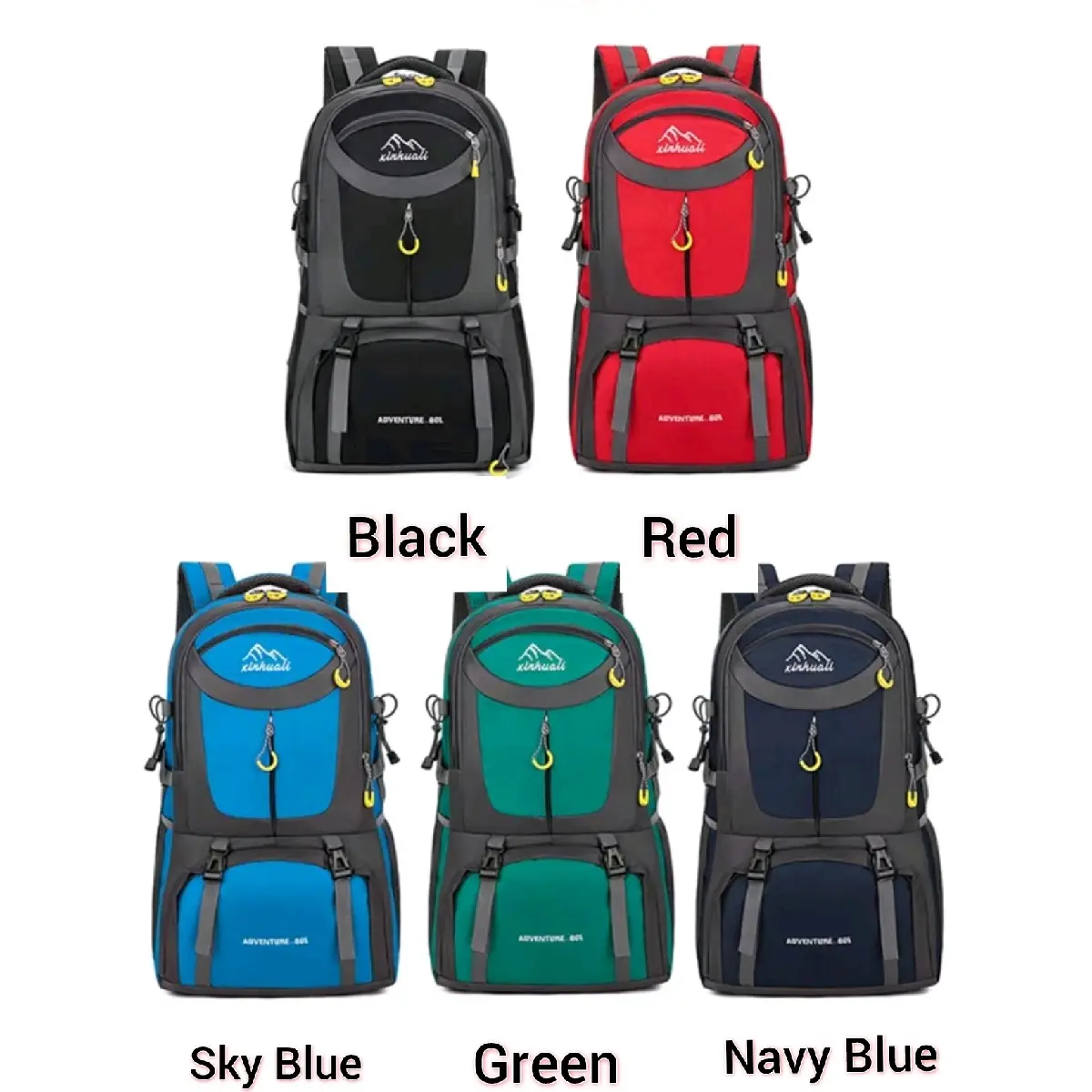 <SG INSTOCK> 60L 80L 90L Big large backpack bag travel holiday hilking camp camping Holiday