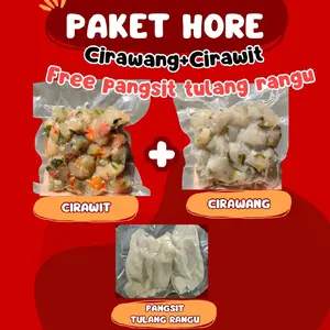 PROMO] CiRaWang & CiRaWit FREE Pangsit goreng PAKET HORE hotspot instan  Makanan Pedas