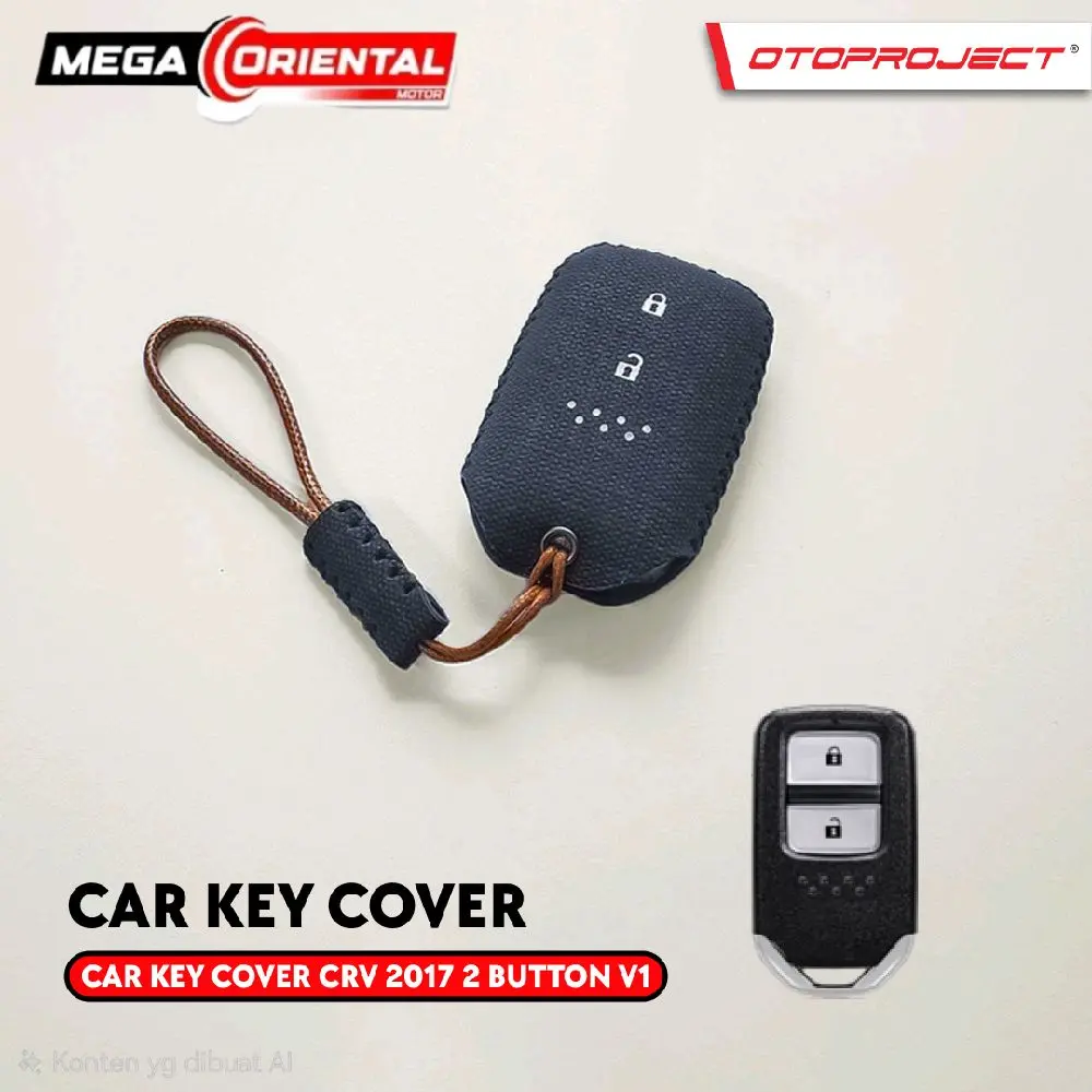 Otoproject Car Key Cover Honda 2 Button V1 | Cover Kunci Mobil HRV 20215-2021 / All New Jazz 2014-2021 - Sarung Remote Mobil HRV / Jazz