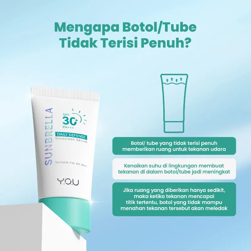 -kaheesha- [NEW] YOU Sunbrella Daily Defense Sunscreen Serum SPF30 | Tabir Surya UVA UVB Blue Light | Lightweight Skincare | Dry Skin 1