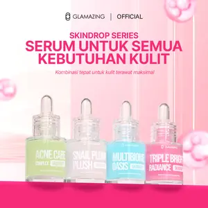 GLAMAZING - SKINDROP SERIES - SERUM MULTIFUNGSI ALL SKIN TYPE - ACNE SERUM - SKIN BARRIER SERUM - TRIPLE BRIGHT SERUM - SNAIL SERUM
