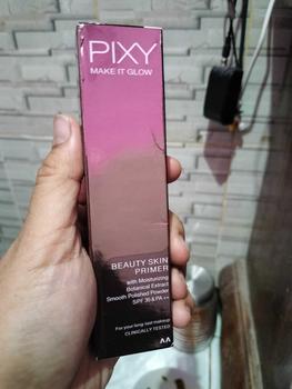 Product Review of Pixy Make it Glow Beauty Skin Primer Shade 101 Beige from b**a 0