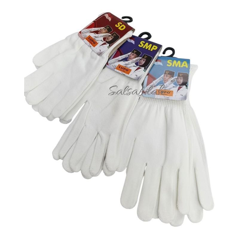 Sarung tangan anak paskibra SD SMP SMA Cewek Perempuan Sarung tangan anak paskibra SD SMP SMA Cewek Perempuan