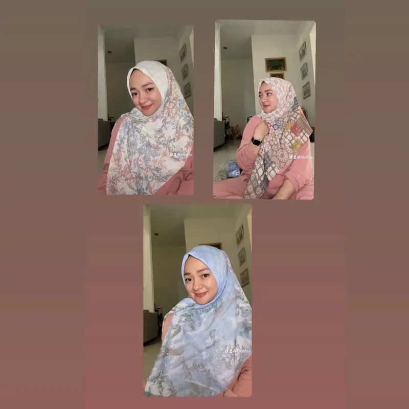 Paket Hijab Fuji Square Muslim Kerudung Model Terbaru Dewasa 0