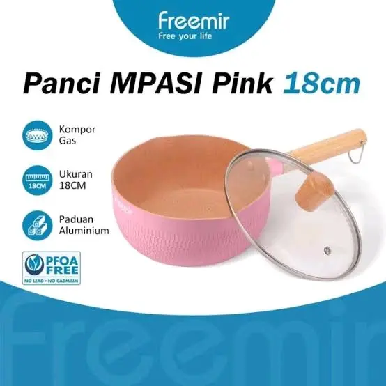 Panci Susu Seri Pink berkualitas