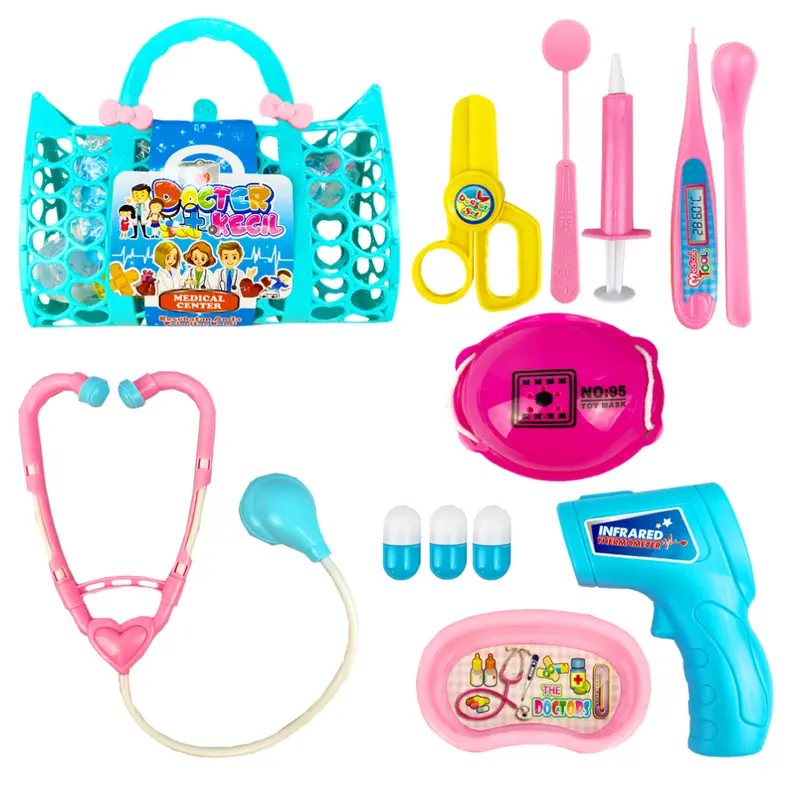 Mainan Set Tas Dokter / Mainan Edukasi Anak Dokter Set Tas / Mainan Set Alat Perlengkapan Dokter 2917 ( MP BOS ) 0