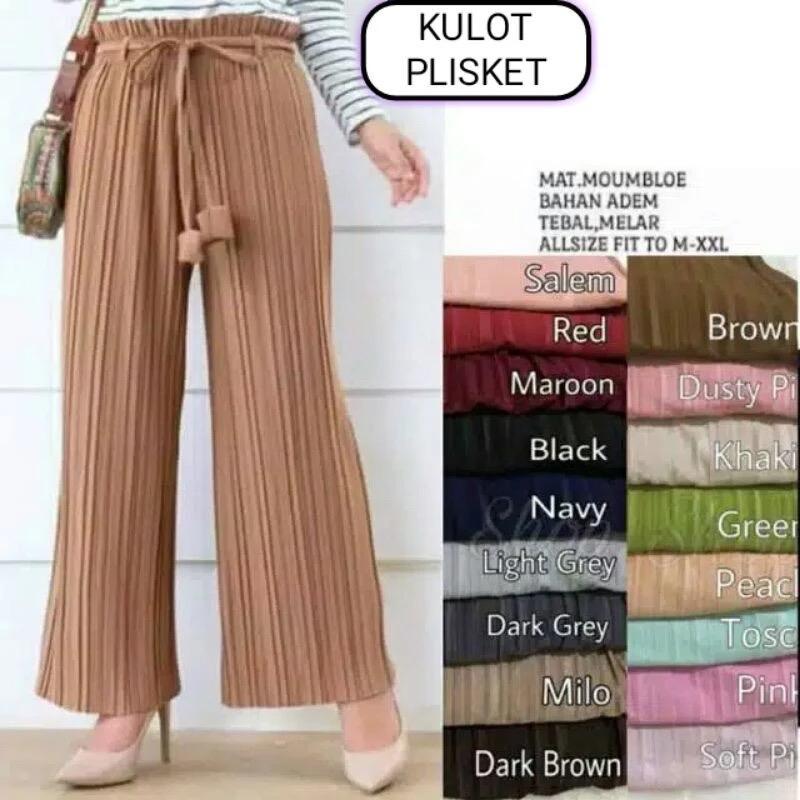 Afiza Kulot Plisket Premium 1