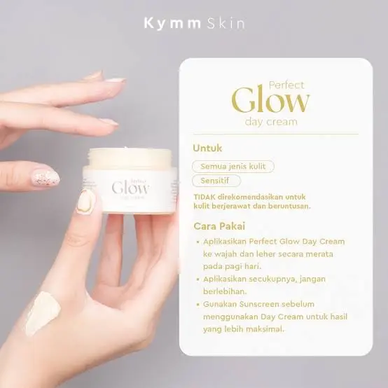 [Day Cream Tone Up Instan UV Protector]Kymm Skin Perfect Glow Day Cream 3