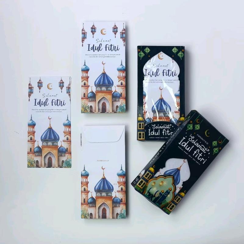 [ Isi 50pcs Pilih Motif Ready Chat Kami ] Angpau Lebaran Motif Kartun Lucu Isi 50pcs | Amplop Hari Raya Idul Fitri | Amplop Angpao Lebaran | Amplop THR Ukuran M & L Motif 3