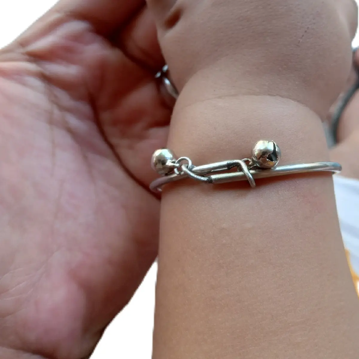 Gelang Anti Step bayi Monel- Gelang acsesoris monel