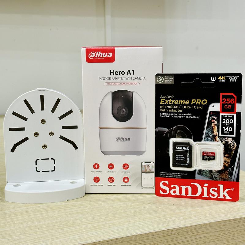 Camera DAHUA H5AE 5M/ H3AE 3M QHD Xoay 360 Độ- Đàm Thoại 2 Chiều- Báo Động Chống Trộm- Wifi Trong Nhà Chính Hãng