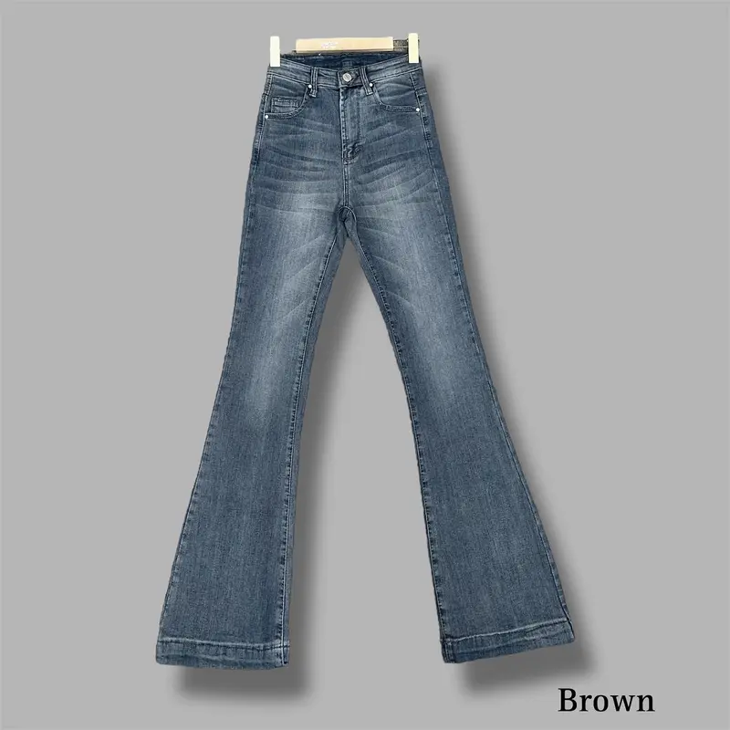 Celana Jeans wanita Hw pinggang tinggi//LIORA Cutbray wanita recomendasi 2