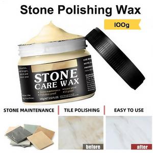 Stone Care Wax Floor Wall Tile Polishing Wax Stone Protection Polishing Wax Granite Stone Care Wax Household Matte