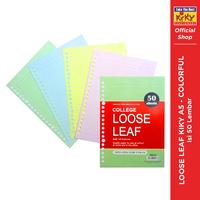 Gambar KIKY Loose Leaf Colorfull / Loose Leaf Warna Ukuran A5 Isi 50 Lembar - Kuning dari Kiky Stationery Kota Surakarta 3 Tokopedia