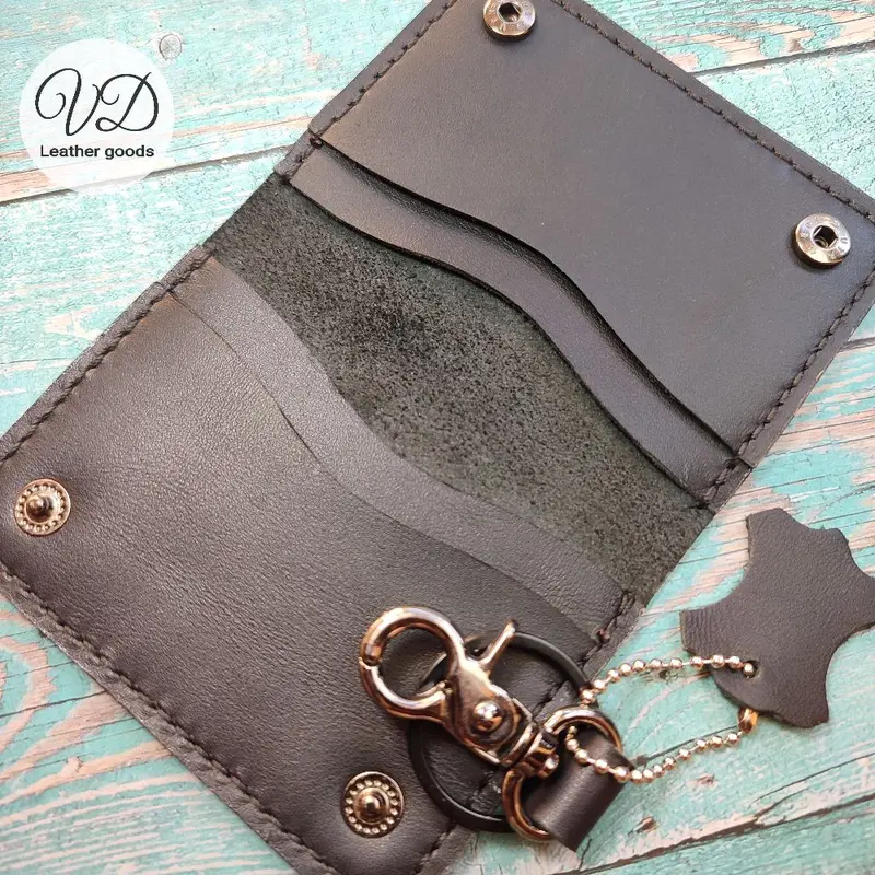 Gantungan Kunci STNK Mobil Motor Dompet STNK Kulit Asli Keychain 3