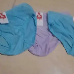 6PCS  3pcs CELANA DALAM CEWEK WANITA DEWASA  BAHAN KATUN PE NYAMAN PROMO MURAH SIZE  M L XL XXL 4L /real picture