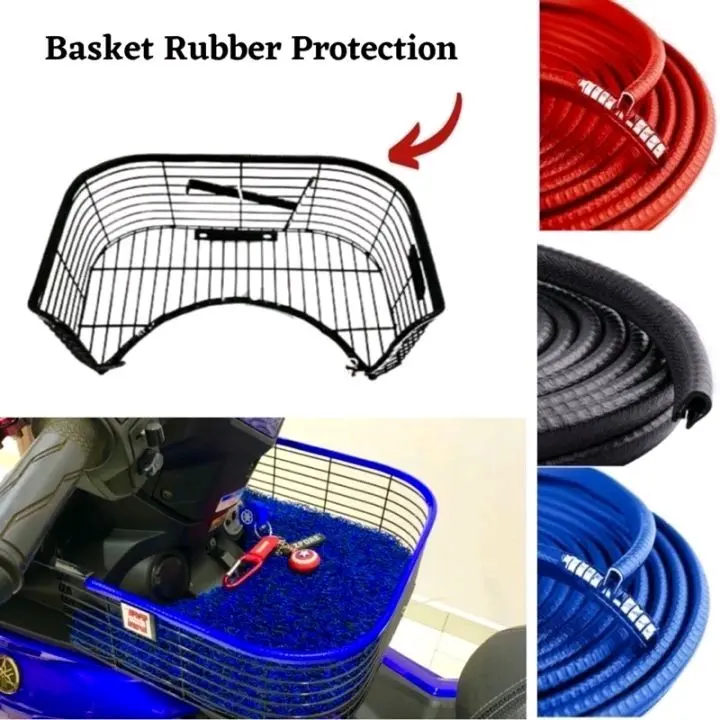 Getah Perlindung Raga BAKUL / Basket Motorcycle Y15 Y16 EX5 LC Solaritz RS150 Alvantiz RSX Dan Lain-lain Tali Getah Motor - Motosikal