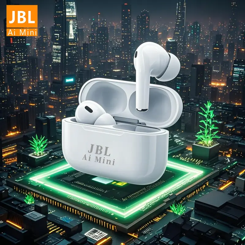 JBL AIMINI True Wireless Earbuds, 10mm Drivers with Big Bass, Bluetooth 5.3, 30H Long Playtime, Water-Resistant, 2 Mics for AI Clear Calls, 22 Preset EQs 1