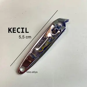 isi 1 Gunting Kuku Ujung Sudut Bentuk Miring KECIL Menicure Pedicure Alat Potong Kuku Nail Clipper