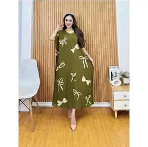 Daster Lowo Pita  Bahan Rayon Tebal Nyaman Adem Dipakai