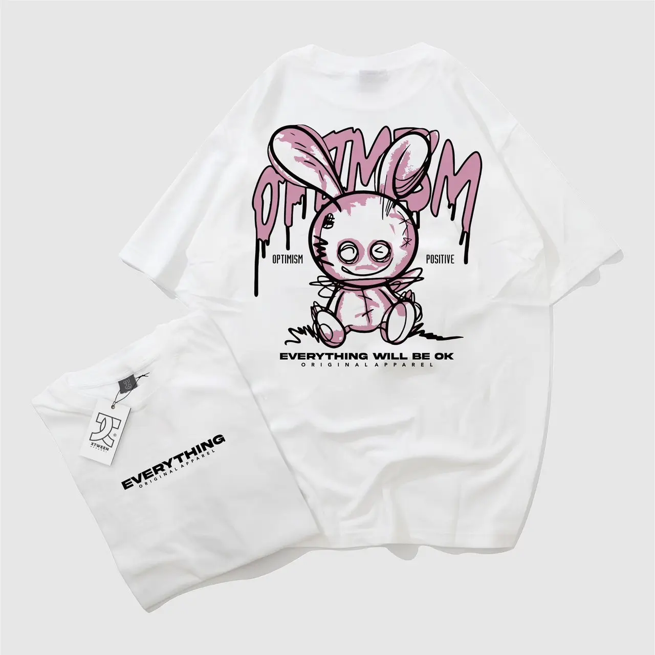 KAOS STREETWEAR DISTRO PRIA WANITA LENGAN PENDEK UNISEX FULL TAG BAHAN COTTON COMBED 30S