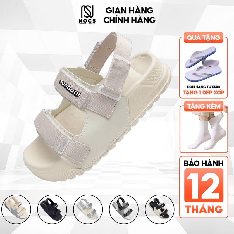 Giày Sandal Nữ SANDANI S1 NOC Dép Quai Hậu Nữ 2 Quai Ngang Đế Phylon Nhẹ-Bền-Dễ Thương