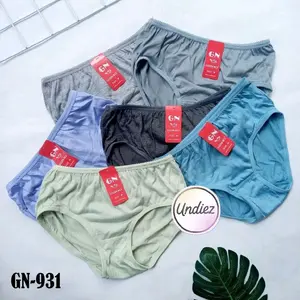 12 Pcs Celana Dalam Wanita Golden Nick 931/ CD GN Art 931 Bestseller