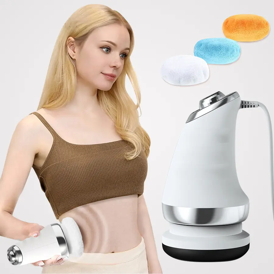 Speed Control Handheld Electric Massager - Whole Body Cellulite Remover, Skin Tightening & Anti-Aging for Belly, Butt, Arms & Legs