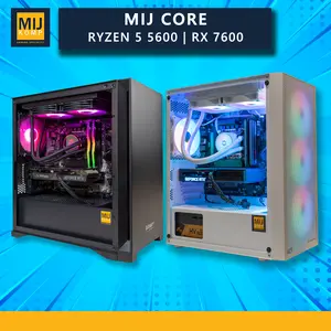 MIJ CORE / AMD RYZEN 5 5600 / RX 7600 / PC GAMING DESAIN