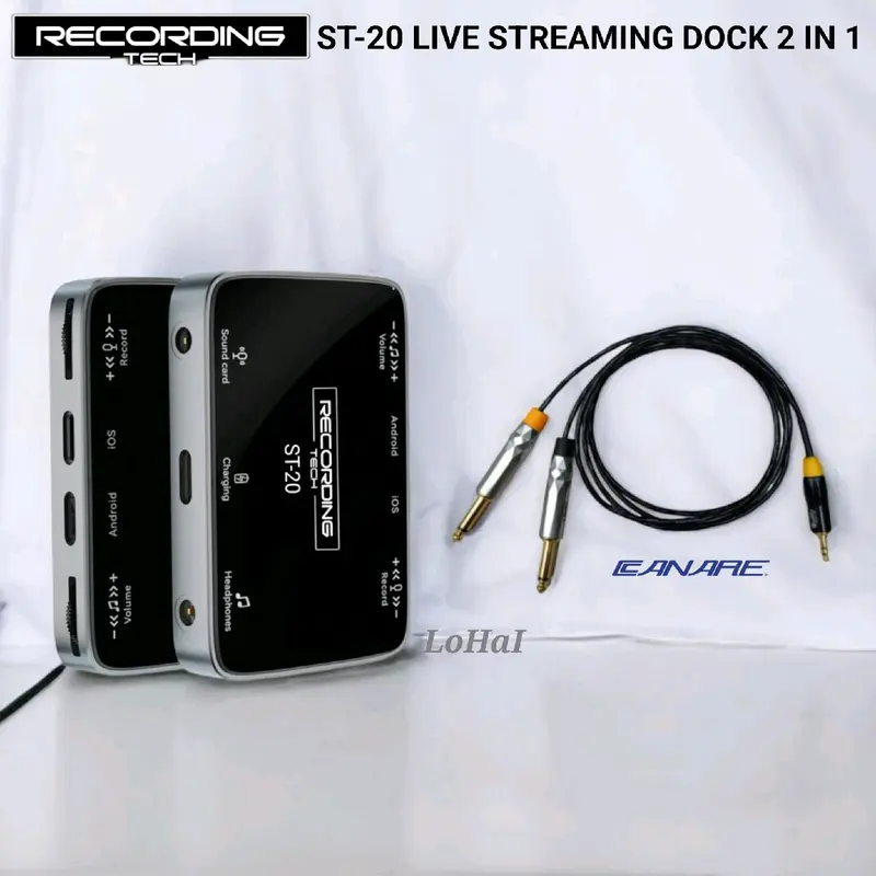 Recording Tech ST20 Live Streaming Dock 2 in 1 RT Dock ST-20 Original 2