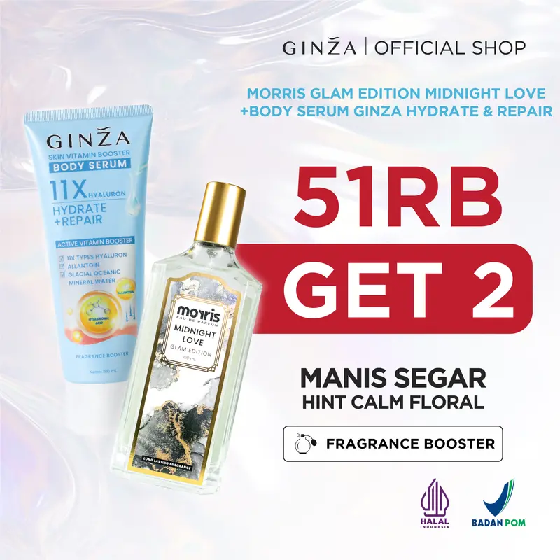 FYC - Morris Parfum Frosted/Glam Edition X Ginza Body Serum 180ml - All Variant 3