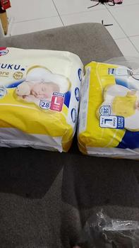 Product Review of [2 BALL] Makuku Dry Care SAP Diapers Tape/Pants NB-S38/M30/L28/XL24/XXL22| Popok Bayi Tipis Cepat Kering Pampers Anti Gumpal Tipe Perekat dan Celana Anti Ruam from t**t 0