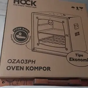 HOCK Oven Kompor Gas Tangkring Zinc Alumunium No 3 Hawa Kue 3 Susun