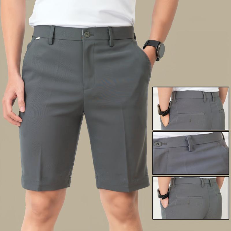 QUẦN SHORT TÂY ÂU NAM HÀNG ĐẸP CO GIÃN NHẸ - KHÔNG [NHĂN-XÙ - PHAI MÀU] Quần Lửng Menswear Có Túi