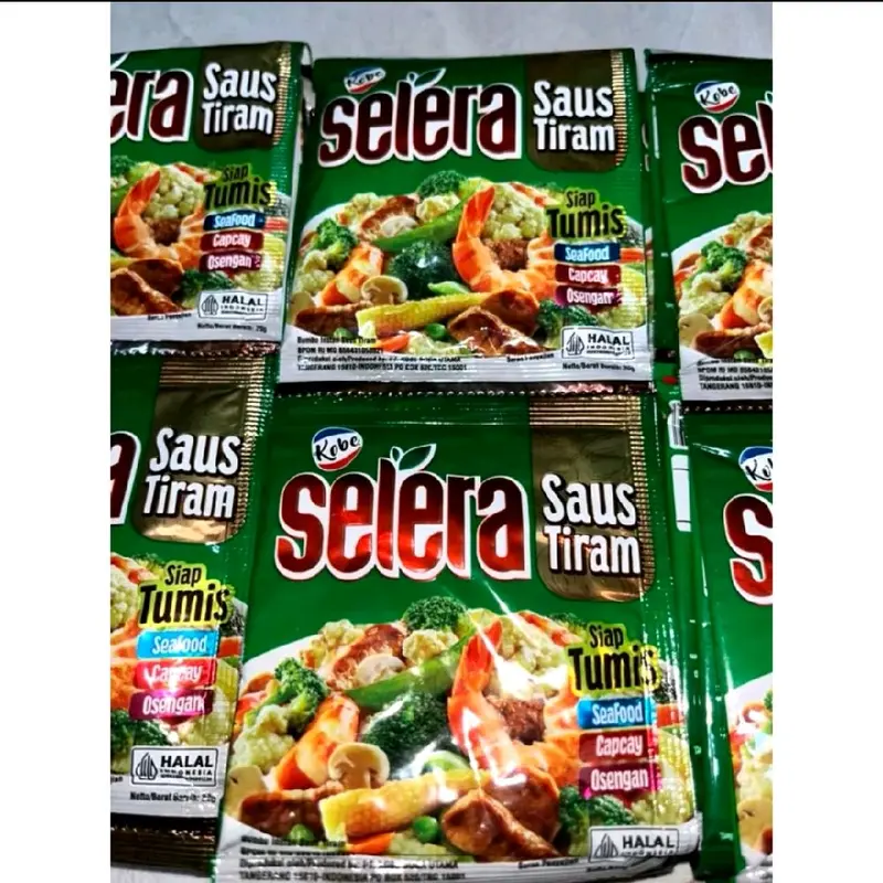 1 Renceng Isi 10 Sachet Selera Saus Tiram/ Saos Tiram/ Saus Tiram Serbaguna/ Saus Tiram Untuk Seafood Capcay osengan 1