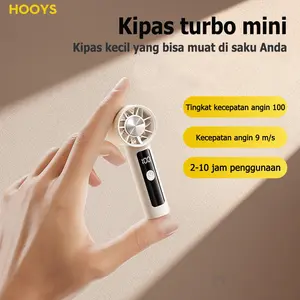【HOOYS】 Kipas Mini Portabel/Kipas Saku Ultra Ringan/100 Kecepatan yang Dapat Disesuaikan/MINI Y23