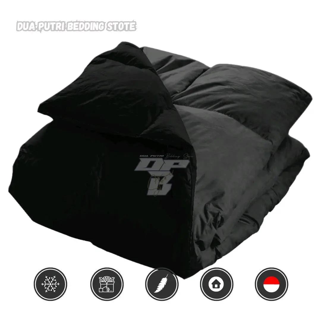 Bedcover Saja Ukuran 120x200 160x220 180x220 200x220 Two Tone / Kombinasi Warna Minimalis Katun Halus Lembut bed cover King