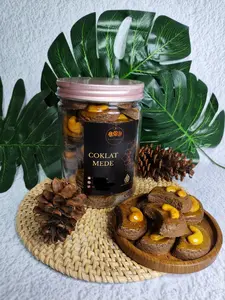 KUE KERING COKLAT MEDE HOMEMADE TOPLES TABUNG 600 ML 800 ML MAKANAN CAMILAN KUE LEBARAN 100% Halal & Premium Quality Dengan Kemasan Aman & Higienis - Food