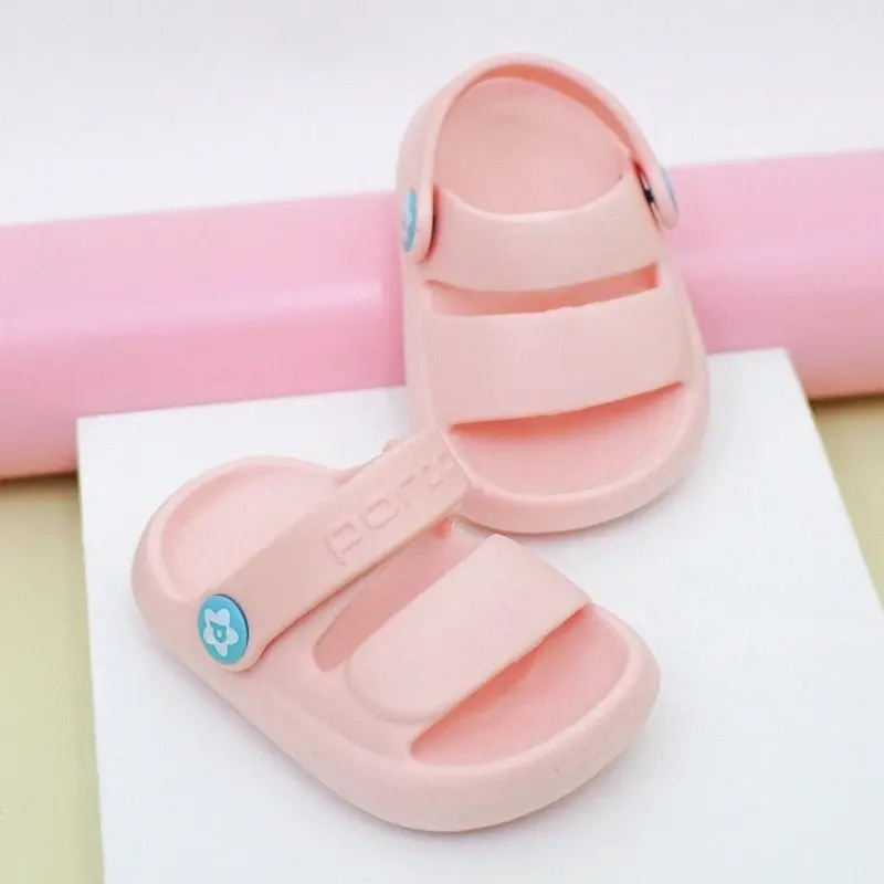 Paket Hemat 59 rb Sandal Bayi Fashion Anak Laki-laki dan Perempuan Karet Campur 3 Bulan-8 Tahun Pas di  Kaki 7