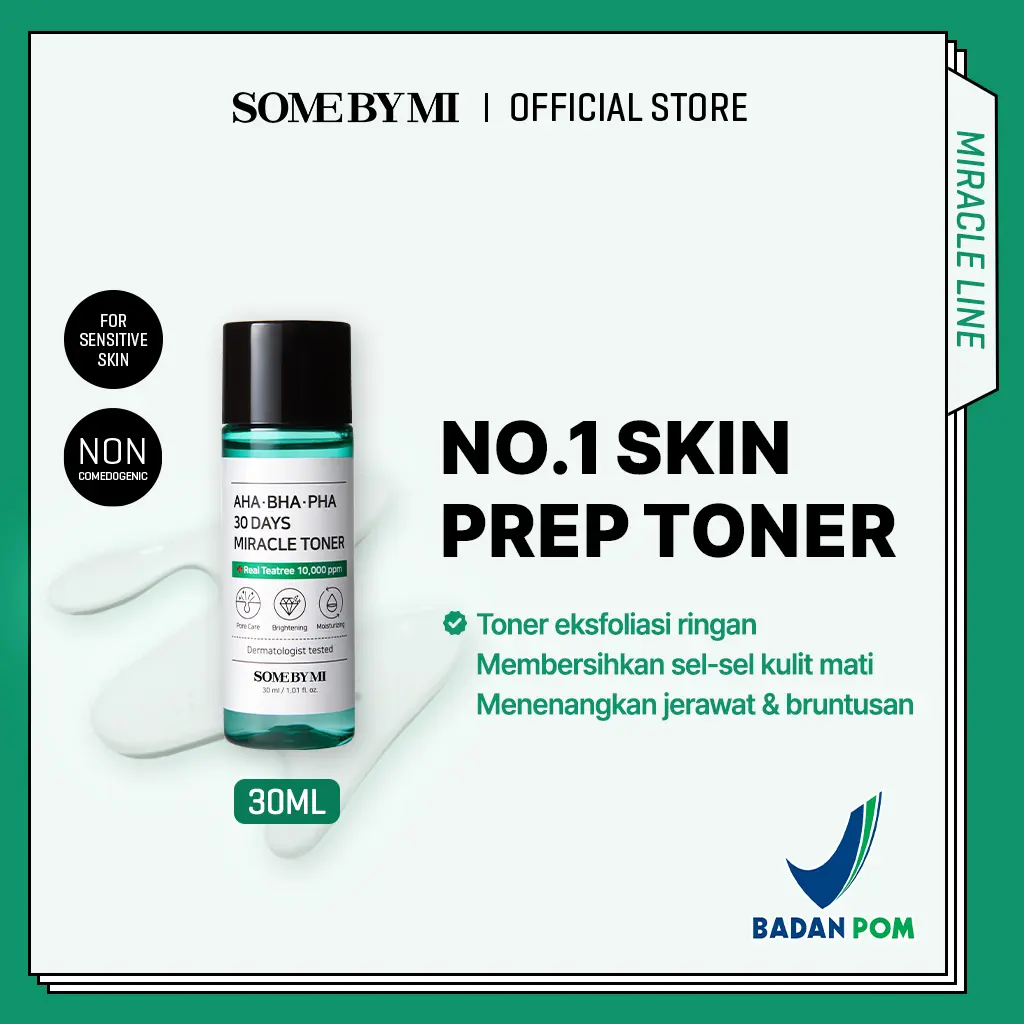 [Travel Size] SOME BY MI MIRACLE AHA BHA PHA TONER 30ml
