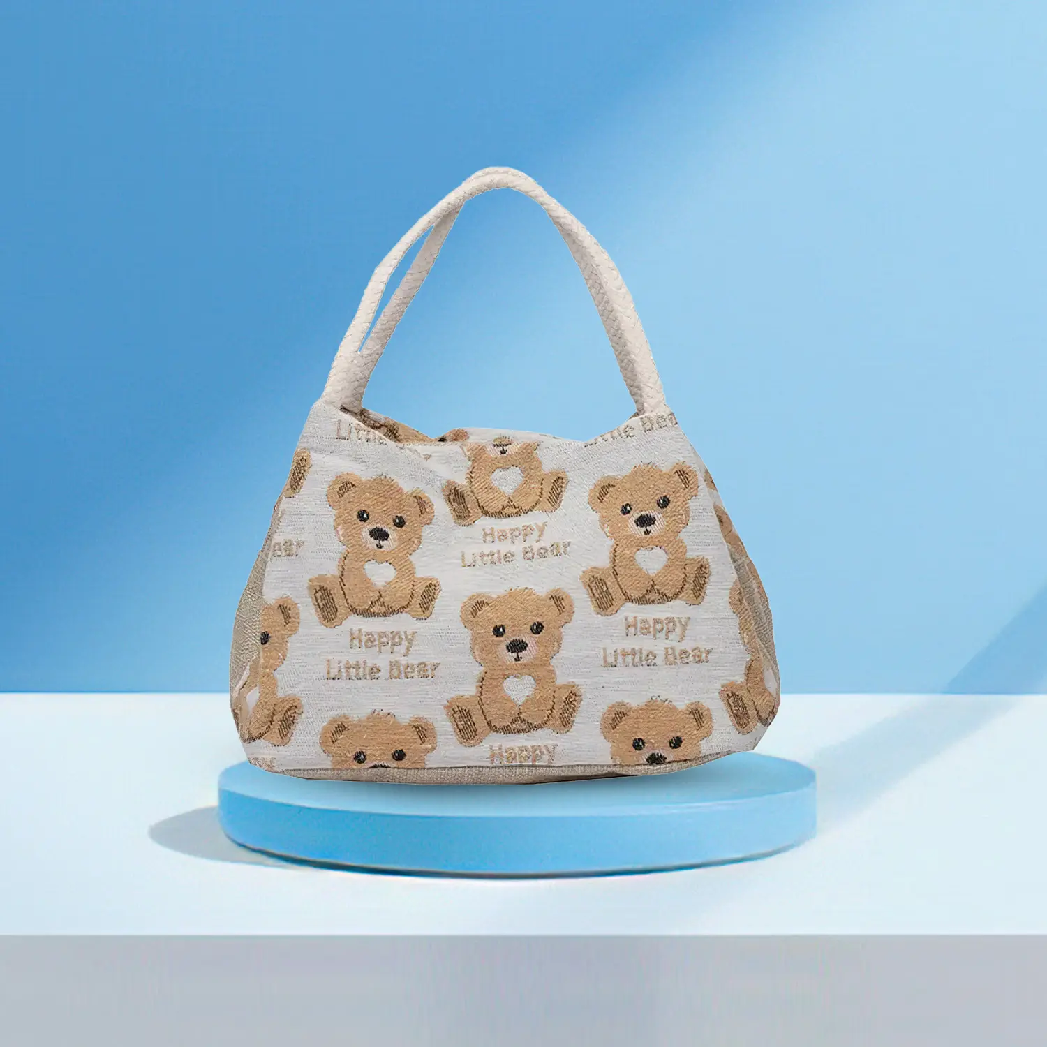 Tas Jinjing Tote Bag Wanita Hand Bag Mini Polyester Motif Lucu New Collection YS064 Totebag Perempuan Cewek