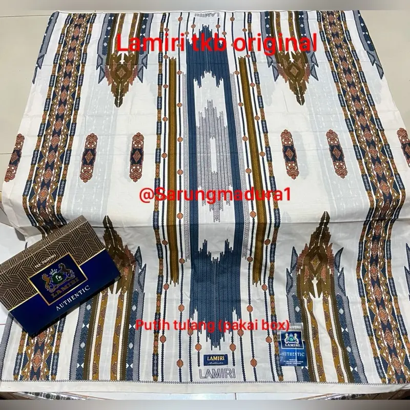 Sarung LAMIRI TKB original lengkap dengan tas 7