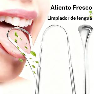 1/2/3Pcs Raspador de lengua de acero inoxidable, 3 modelos resistentes al óxido, Limpiador efectivo para eliminar mal aliento, Portátil para viajes, Cuidado bucal familiar y higiene oral.