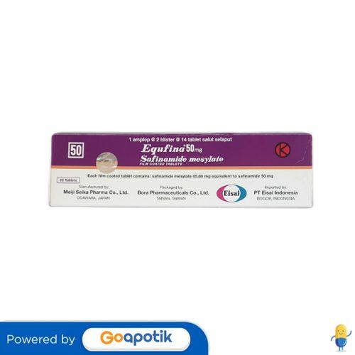 EQUFINA 50 MG BOX 28 TABLET