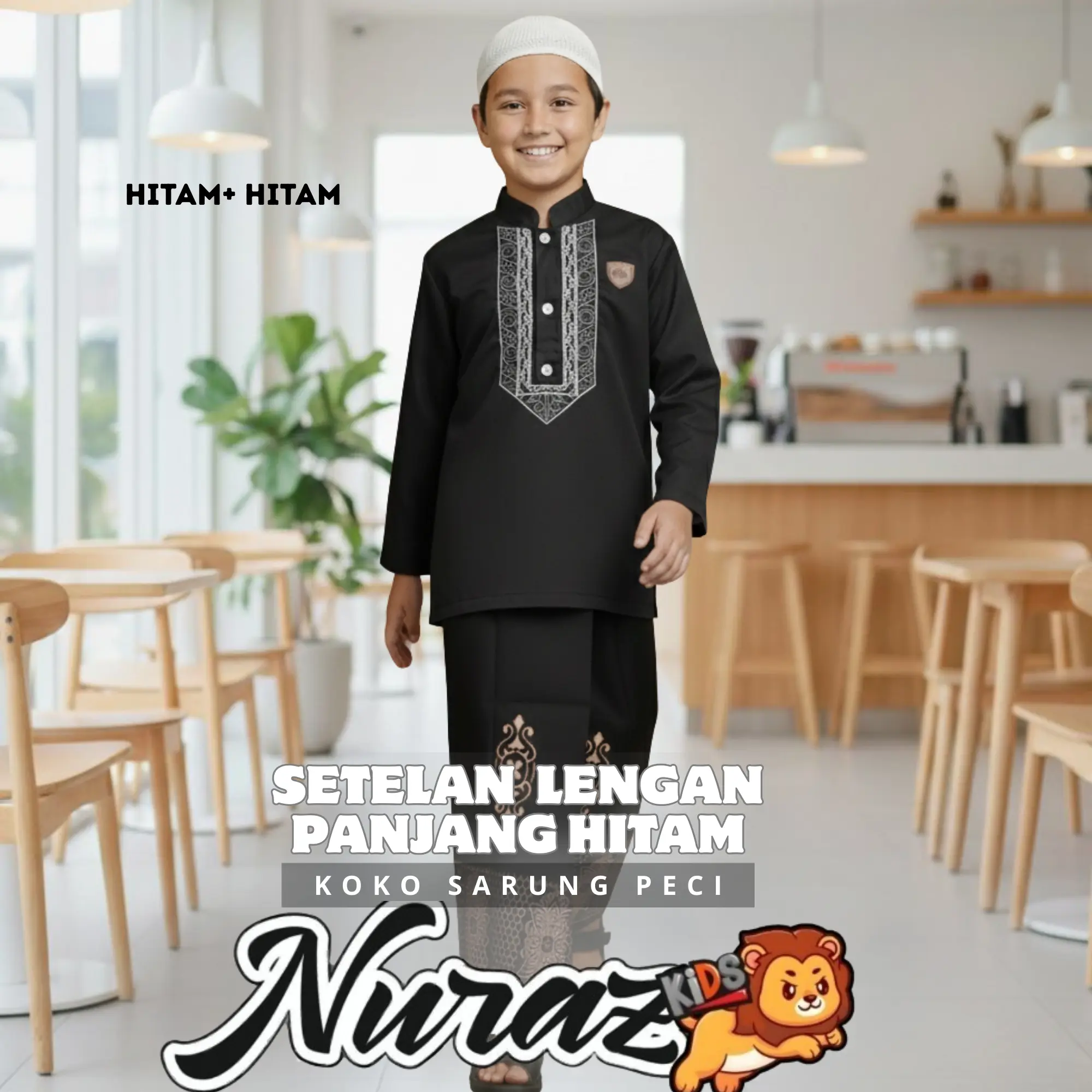 KOKO HITAM + SARUNG HITAM