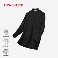 Gambar DUHA Baju Koko Flannel Lengan Panjang - Black Mist - Ghaba - L dari Duha Muslim Wear Kota Tangerang 1 Tokopedia