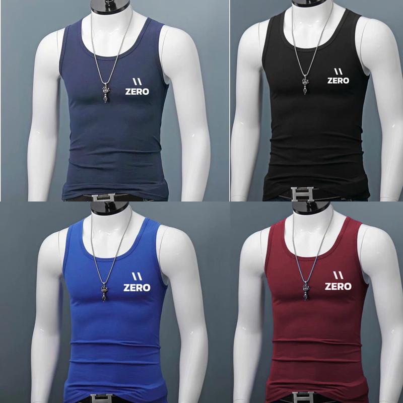 COMBO 4 ÁO thun 3 LỖ thể thao in logo zero. 40-85kg tanktop