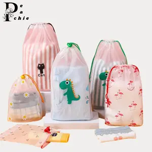 PEACHIE | PART2 PK058 Tas Serut Serbaguna Travel Pouch Organizer Kosmetik Motif TravelBag Waterprof