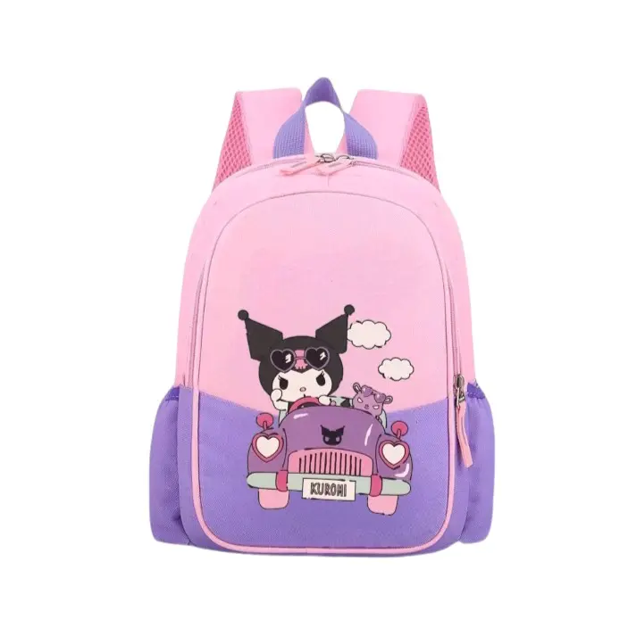 Tas Ransel Sekolah Anak PAUD & TK karakter kuromi sanrio Fashion 33×27