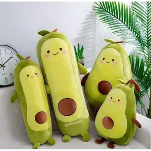 Boneka Bantal Guling Avocado Ukuran 40cm dan 60cm Mainan Anak - Toys, Dolls